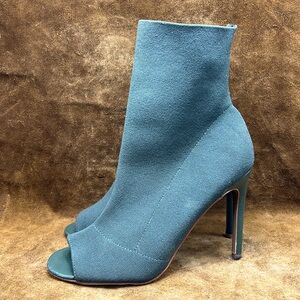 Steve Madden Muted Olive Green Stretchy High Heels